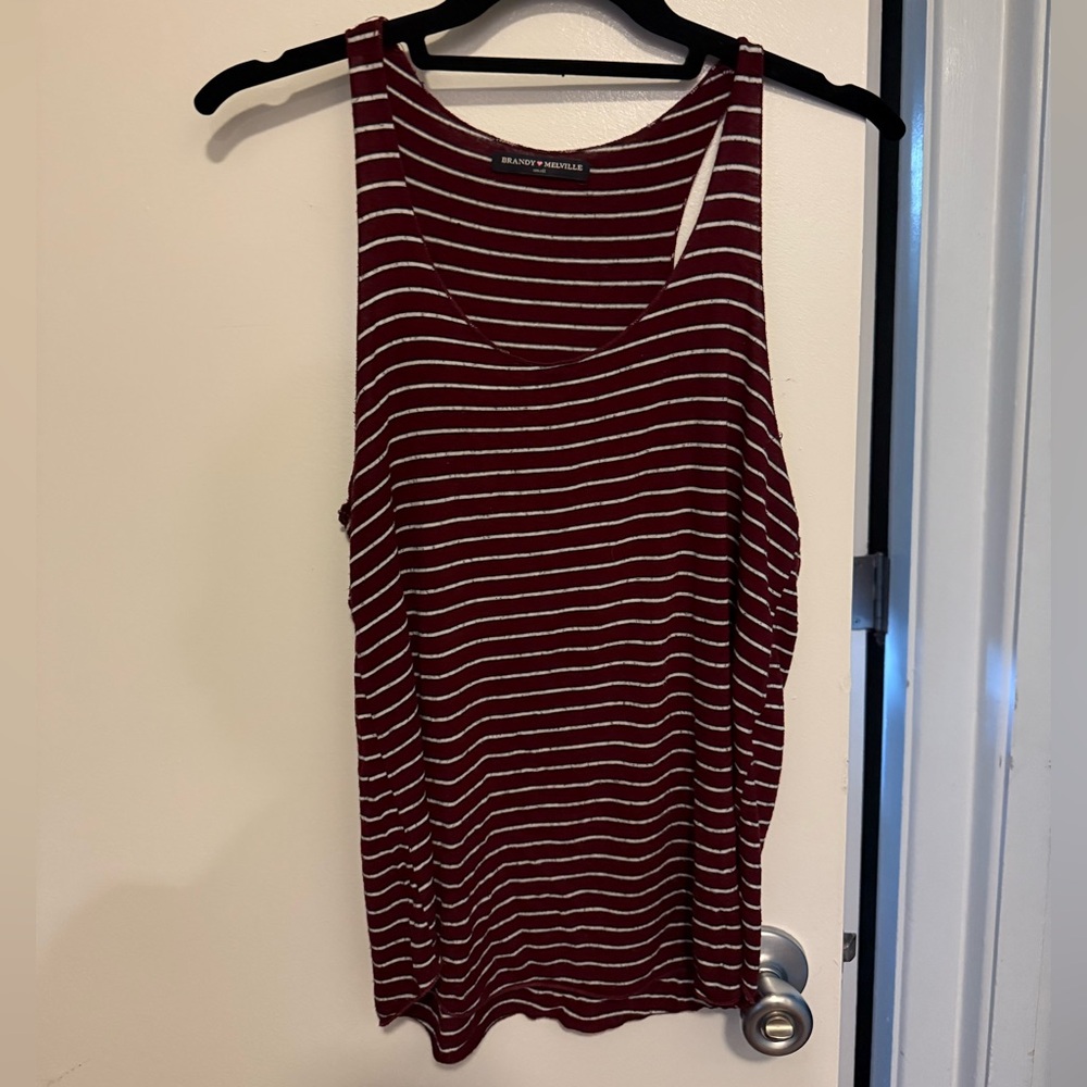 Striped tank top